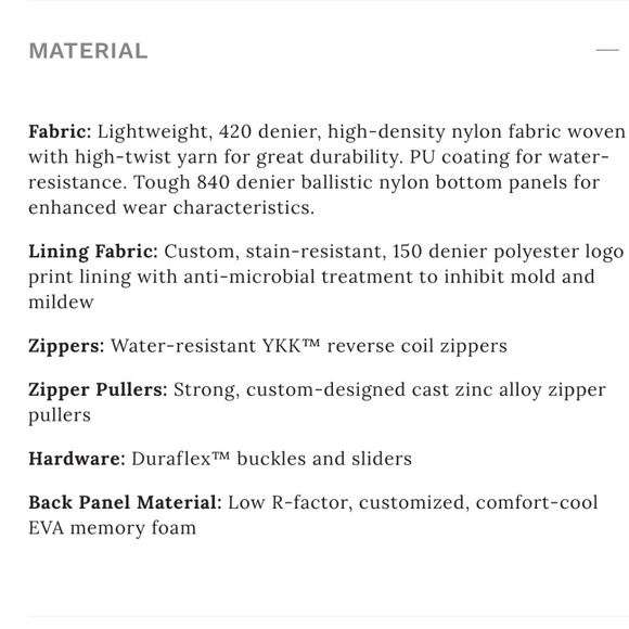 NWT KNACK SERIES 2: MEDIUM EXPANDABLE KNACK PACK Steel Blue - Picture 11 of 16